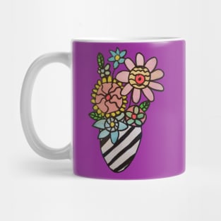 Modern Flower Bouquet Mug